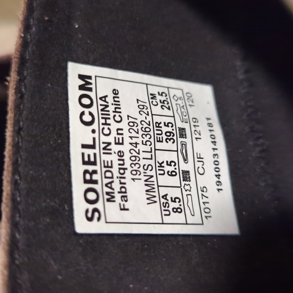 NWOT Sorel Joan of Arctic Wedge II Zip Booties Size 8.5/39.5 - Picture 6 of 8